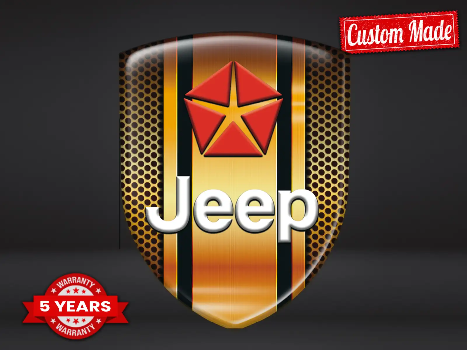 Jeep Pegatinas Auto Carreras Profesional Personalizables